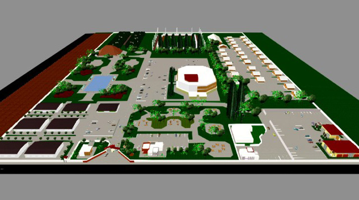 Bird's eye view concept